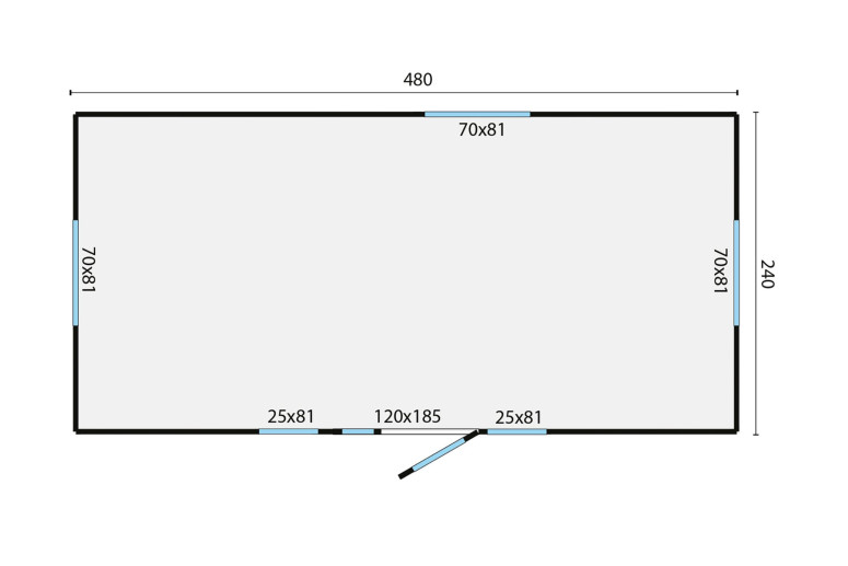 Casas prefabricadas Palencia plano