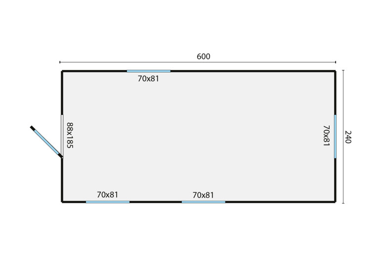Casas prefabricadas Alcorcón plano