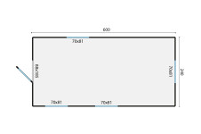 Casas prefabricadas Alcorcón plano