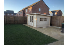 Casas de madera Zaragoza - Modelo Loya 40.7264N JARDIN