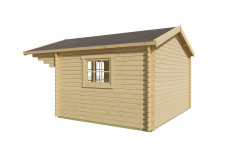 Casas prefabricadas Las Palmas modelo Inglund 40.0768N lateral