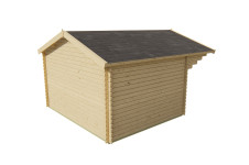 Casas prefabricadas Las Palmas modelo Inglund 40.0768N vista trasera