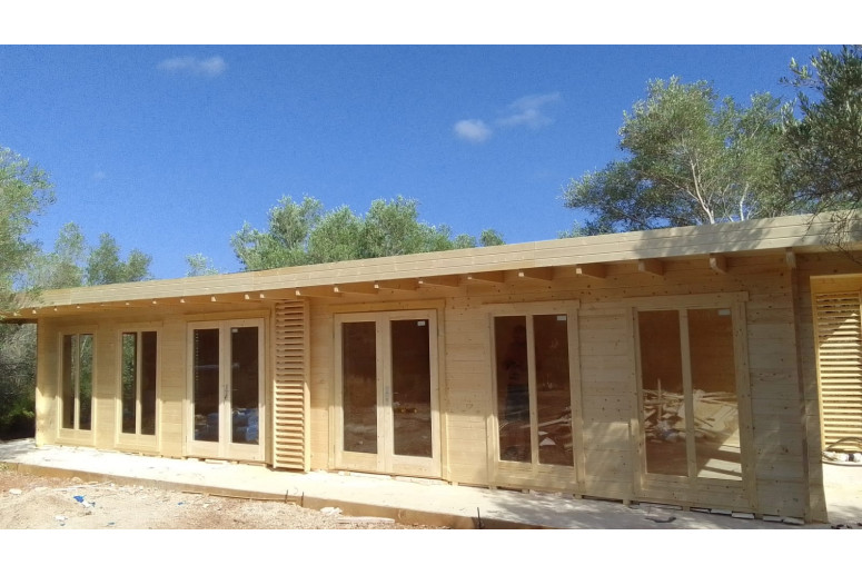 Casas de madera Andalucia- FRONTAL