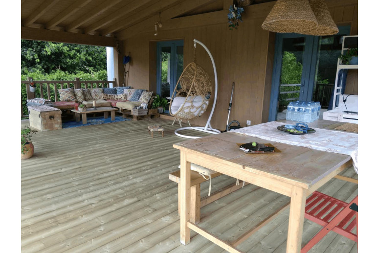 TARINA DECK DE PINO AUTOCLAVE - SUELO