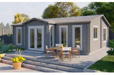 Casas prefabricadas Córdoba modelo Mullingar 40.7310N GRIS