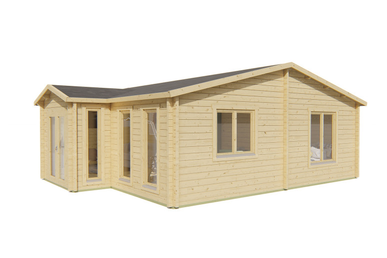 Casas prefabricadas Córdoba modelo Mullingar 40.7310N EXTERIOR