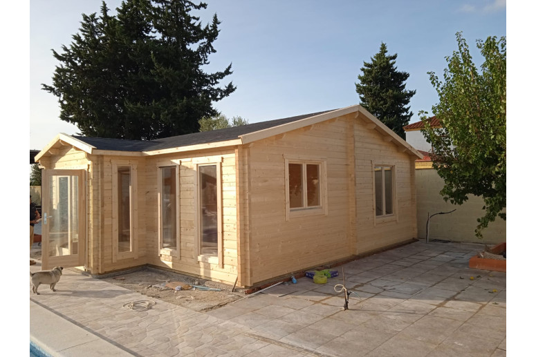 Casas prefabricadas Córdoba modelo Mullingar 40.7310N LATERAL