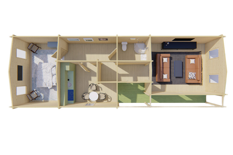 Casas prefabricadas Ronda interior