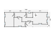 Casas prefabricadas Ronda plano