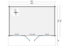 Casas de madera Guarda - Plano