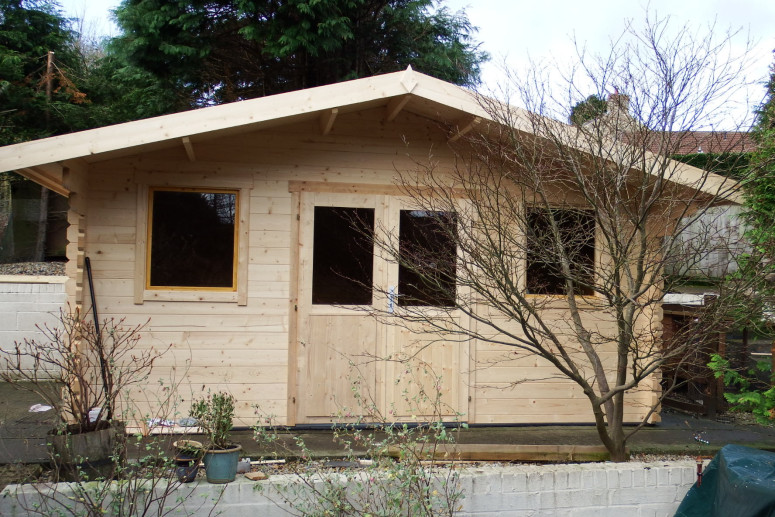 Casas de madera Guarda - Frontal