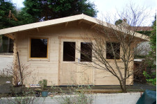Casas de madera Guarda - Frontal