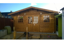 Casas de madera Guarda - Terraza