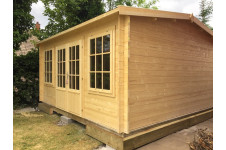 Casas de madera Leira - Modelo Meaghan - Incoloro