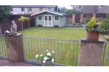 Casas de madera Portalegre - Modelo Paris - Jardín