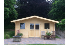 Casas de madera Portalegre - Modelo Paris - Frontal