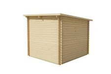 Casas de madera Azores - Modelo Mila - Trasera Casas de madera Azores - Modelo Mila - Trasera