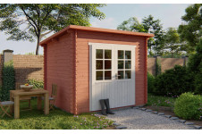 Casas de madera Azores - Modelo Mila - Roja Casas de madera Azores - Modelo Mila - Roja