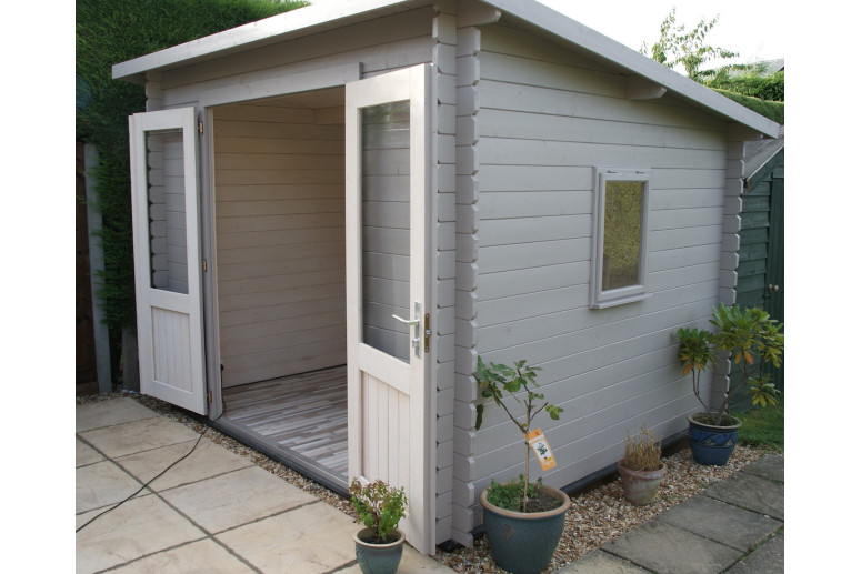 Casas de madera Azores - Modelo Mila - Lateral Casas de madera Azores - Modelo Mila - Lateral