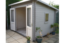 Casas de madera Azores - Modelo Mila - Lateral Casas de madera Azores - Modelo Mila - Lateral