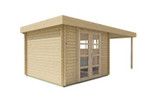 Casas de madera Beja - Modelo Dellinger - Incoloro