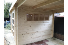 Casas de madera Beja - Modelo Dellinger - Ventana