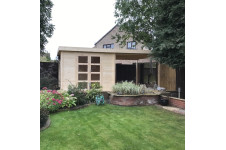 Casas de madera Beja - Modelo Dellinger - Terraza