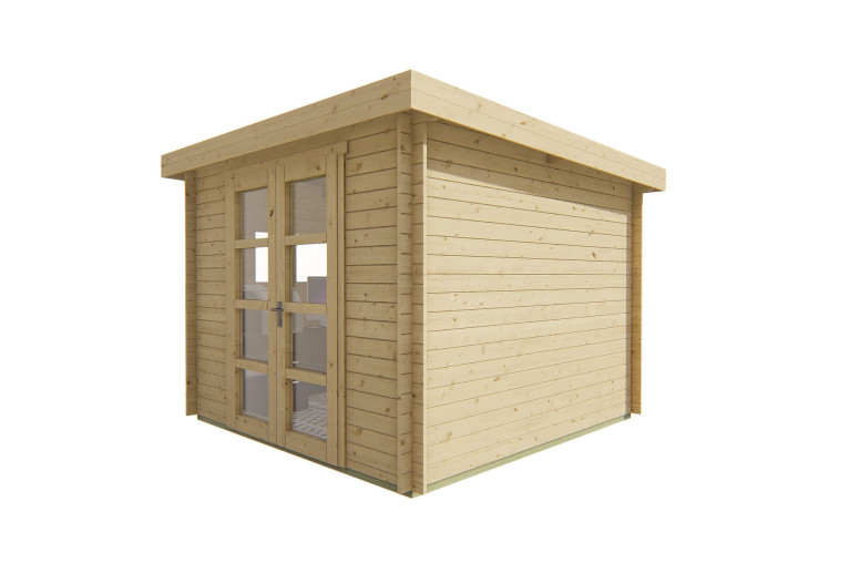 Casas de madera Vila Real - Modelo Bodine - Incoloro