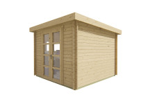 Casas de madera Vila Real - Modelo Bodine - Incoloro