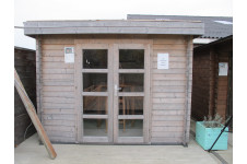 Casas de madera Vila Real - Modelo Bodine - Frontal