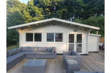 Casas Prefabricadas Lisboa - Modelo Lisboa - Vista frontal