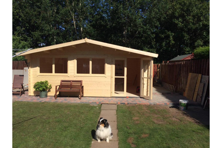 Casas Prefabricadas Oporto - Modelo Oporto - Jardín