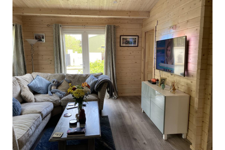 Casas prefabricadas Galicia modelo Fuerteventura 40.7319 salón Casas prefabricadas Galicia modelo Fuerteventura 40.7319 salón