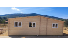 Casas prefabricadas Galicia modelo Fuerteventura 40.7319 trasera pvc Casas prefabricadas Galicia modelo Fuerteventura 40.7319 trasera pvc