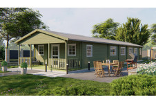 Casas prefabricadas Santander - verde Casas prefabricadas Santander - verde