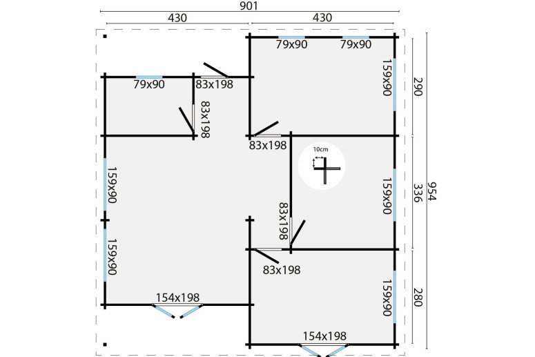 Casas prefabricadas Vigo - plano