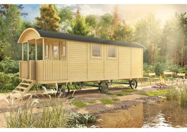 Casas prefabricadas Salou modelo Gypsy Wagon 720 Salou 40.0157N Portada