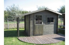 Caseta de madera Finisterre - Verde Caseta de madera Finisterre - Verde