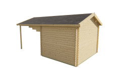 Caseta de madera Cambados - Trasera Caseta de madera Cambados - Trasera