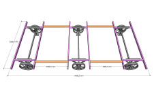 Casas prefabricadas Tarifa - Kit ruedas