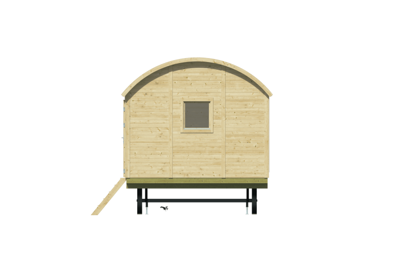 Casas prefabricadas Tarifa - Vista lateral derecha