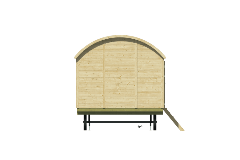 Casas prefabricadas Tarifa - Vista lateral izquierda