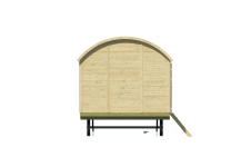 Casas prefabricadas Tarifa - Vista lateral izquierda