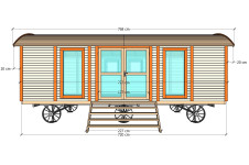 Casas prefabricadas Tarifa - Medidas exteriores