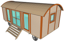 Casas prefabricadas Tarifa - Vista esquinada