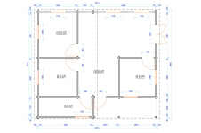 Casas prefabricadas Galicia modelo Fuerteventura 40.7319 PLANO DETALLADO Casas prefabricadas Galicia modelo Fuerteventura 40.7319 PLANO DETALLADO