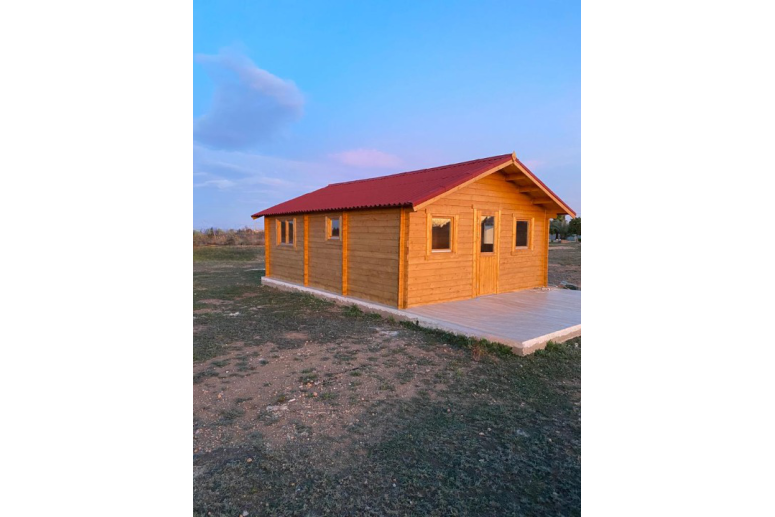 Casas de madera Málaga LATERAL