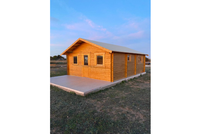 Casas de madera Málaga JARDIN
