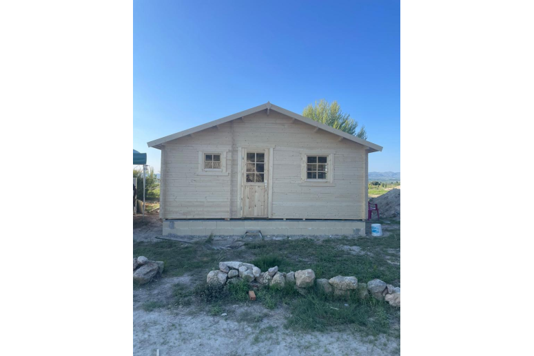 Casas de madera Málaga FRONTAL