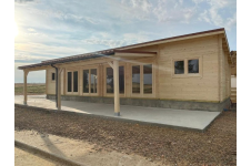 Casas prefabricadas Zaragoza anexo porche lateral